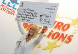 Dolores McNamara, Ireland's biggest-ever lotto jackpot winner, in 2005