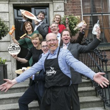 The winners of IFGW's 2017 awards. Photo: Paul Sherwood 2017 Irish Food Writers’ Guild Food Award winners announced First posthumous award for Oliver Hughes of the Porterhouse 7th March 2017: The winners of the 2017 Irish Food Writers’ Guild Food Awards were announced today. The annual awards celebrate Ireland’s leading food producers with the judges uncovering amazing, indigenous produce worthy of recognition. This year saw the first-ever posthumous award for Oliver Hughes who passed away last year. Pictured,winners of the 2017 Irish Food Writers’ Guild Food Awards - Food Award - Ronan Byrne, The Friendly Farmer (front) with - onmental Award - Conor & Viki Mulhall, The Little Milk Company, od Award - Breda Butler, Cuinneog Milk and butter, special Contribution Award - Ger & Mag Kirwan, Goatsbridge Trout Farm, Food Award - Anthony Creswell, Ummera Irish Smokehouse, Irish Drink Award - Antony Jackson, Bertha’s Revenge Irish Milk Gin