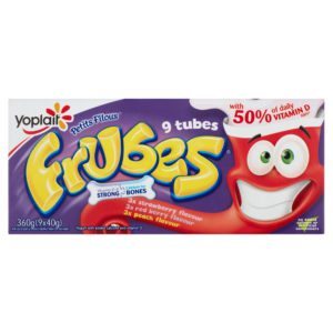 Yoplait’s reformulated Frubes products now include 15% less sugar, at 10.9g per 100g