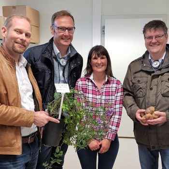 Dr. Christian Weseloh, Stegam Klaser, Gaynor McKenzie and Volker Petersof the German Ministry of Food team