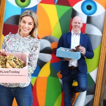 Centra ambassador Pippa O’Connor and pastry expert Paul Kelly launch Centra’s new and improved bakery range