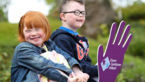 Down Syndrome Ireland members’ Beula Lynch and Alex Smith at the launch of Nestlé's fundraising initiative