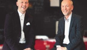 Gareth Chambers and Howard Farquhar of Food on the Go, which is expanding in the UK