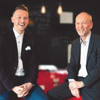 Gareth Chambers and Howard Farquhar of Food on the Go, which is expanding in the UK