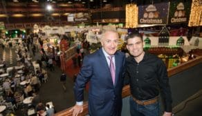 Leo Crawford, Group Chief Executive, BWG Group and Bernard Dunne, High Performance Director, IABA