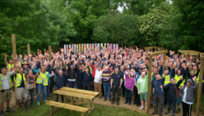 Hundreds of service users and volunteer staff at Irish Distillers' Responsib'ALL Day