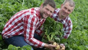 SuperValu's partners in potato-growing John and Chris Fortune, from Co. Wexford