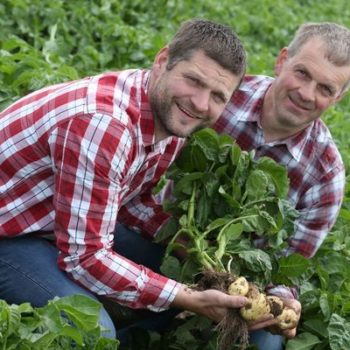 SuperValu's partners in potato-growing John and Chris Fortune, from Co. Wexford