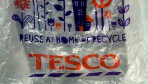 These lightweight government-levied plastic bags are to be phased out by Tesco in favour of larger, thicker bags
