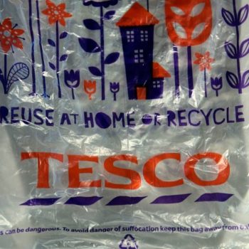 These lightweight government-levied plastic bags are to be phased out by Tesco in favour of larger, thicker bags