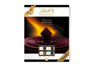 The Lindt Excellence advent box allows consumers to enjoy the countdown to Christmas, one bite at a time