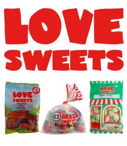 The Love Sweets range is attractively packaged, and jam-packed with flavour
