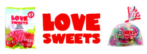 The €1 and €2 offering means there is a Love Sweets pack for everyone
