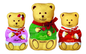 Lindt’s Teddy, complete with Christmas jumper, will charm consumers this year