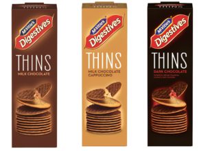 McVitie’s thins are deceptively delicious, and intended to allow consumers a more refined biscuit experience