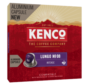 Kenco Lungo offers barista style coffee with the convenience of a capsule