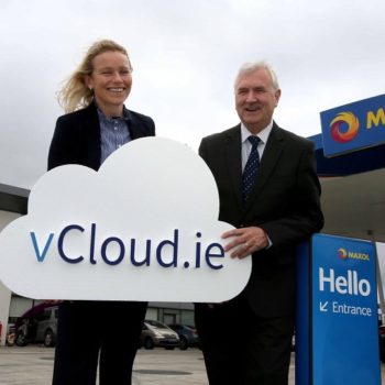 Stephen McCormack, IT Manager, Maxol and Gillian Moody, Chief Solutions Architect with vCloud.ie