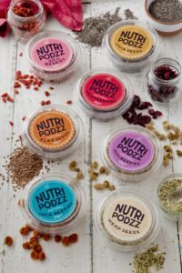 A new superfood range of healthy seeds and berries, Nutripodzz is designed, developed and distributed by Irish family-run business, BR Foods