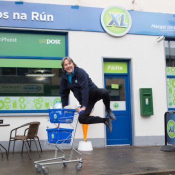 Store owner Vince de Búrca, aka actor Paul McCloskey, takes the leap and partners with XL