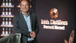 Outgoing Irish Distillers chairman Jean Christophe Coutures will vacate the post this summer