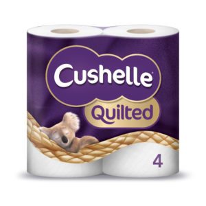 A new Quilted Cushelle pack will be launched this year, supported with a new advertising campaign for TV, digital and cinema featuring the brand icon Cushelle Koala