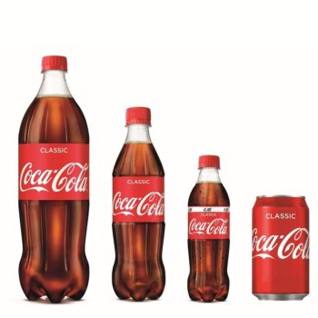 Coca-Cola's range of sizes will offer comprehensive choice to consumers