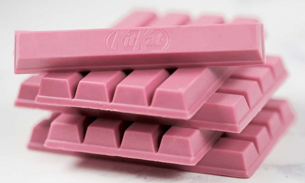 KitKat's pink variety has been in development for ten years