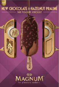 Magnum’s 2018 campaign heroes the key credentials of each Magnum; sustainably grown cocoa that gives the synonymous Magnum cracking chocolate and Madagascan vanilla ice cream