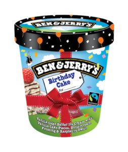 To celebrate the company’s 40th birthday, Ben and Jerry’s has put all the elements of a birthday cake into an incredible Ben & Jerry’s Birthday Cake flavoured ice cream