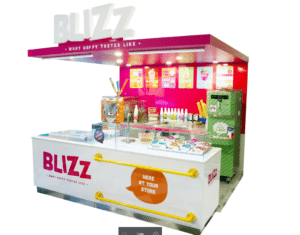 Designed to maximise soft ice cream profits, Blizz combines traditional favourites with funky new treats