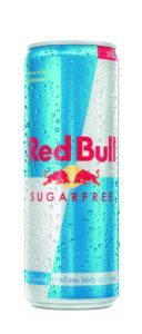 Red Bull’s iconic design can also be seen in the “big can” variety