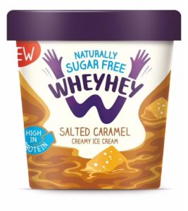 The Wheyhey brand is made in Ireland from whey protein, creating a naturally sugar free, low calorie but high in flavour proposition