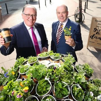 Martin Kelleher, Managing Director, SuperValu and Centra and Minister for Communications, Climate Action and Environment Denis Naughten TD