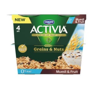 Activia Grains & Nuts is a tasty new breakfast solution