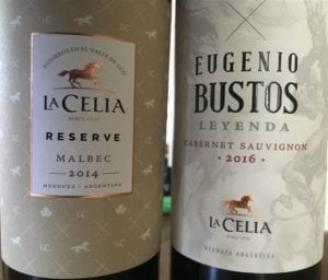 Cabernet and Malbec from the La Cella estate in Argentina's Mendoza. The Malbec is from the Uco sub-region which gives it some fresh cooler climate elements (Imported by BWG)