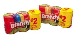 Brandy Loaf and Brandy Chunks in Jelly three-packs are price-marked at €2, offering consumers value while delivering strong retail margin