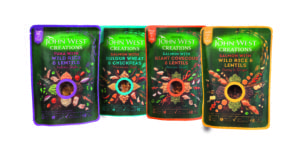 The John West Creations range is perfect for a quick, healthy lunch that is ready in seconds 