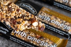 The Eat Natural Omega-3 bar fills a current untapped gap in the market for a mainstream snack bar with added benefit of omega-3