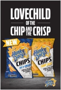 A bag of Hunky Dorys Chips packs full-on chipper flavour in every bite