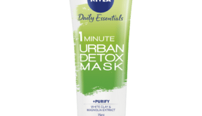 Nivea’s 1 Minute Urban Skin Detox Face Mask is specially designed to target microscopic dirt particles that are unavoidable in the urban air