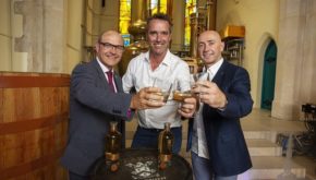 SuperValu ambassador Kevin Dundon helps launch the new + exclusive Pearse 5 Year Irish Whiskey