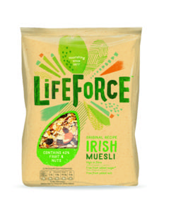 Lifeforce Irish Muesli helps get every day off to a nutritious start