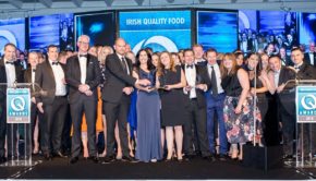 Team Tesco celebrate the top award at the Irish Quality Food Awards 2018