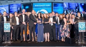 Team Tesco celebrate the top award at the Irish Quality Food Awards 2018