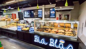 BWG stores are known for their bright and modern stores, and their comprehensive food offerings