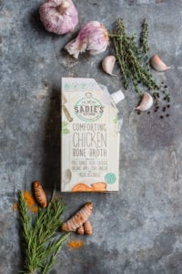 Sadie’s Kitchen has now launched the Super 7 Greens Bone Broth