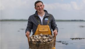 National Seafood Awards 2018 finalist in Best in Aquaculture Innovation, Thomas Galvin of Moyasta Oysters