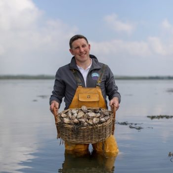 National Seafood Awards 2018 finalist in Best in Aquaculture Innovation, Thomas Galvin of Moyasta Oysters