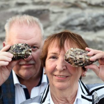 John and Rosemary Rooney of Supreme Award winners Rooney Fish from Newry