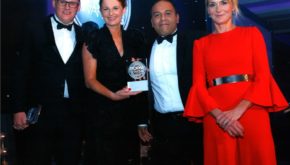 The intouch.com team celebrtes at the POPAI UK awards